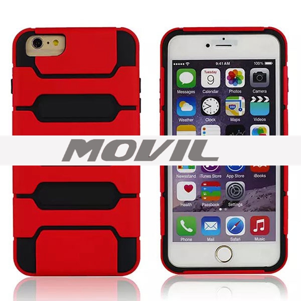 NP-2169 Combinación tpu   pc funda para Apple iPhone 6 -13